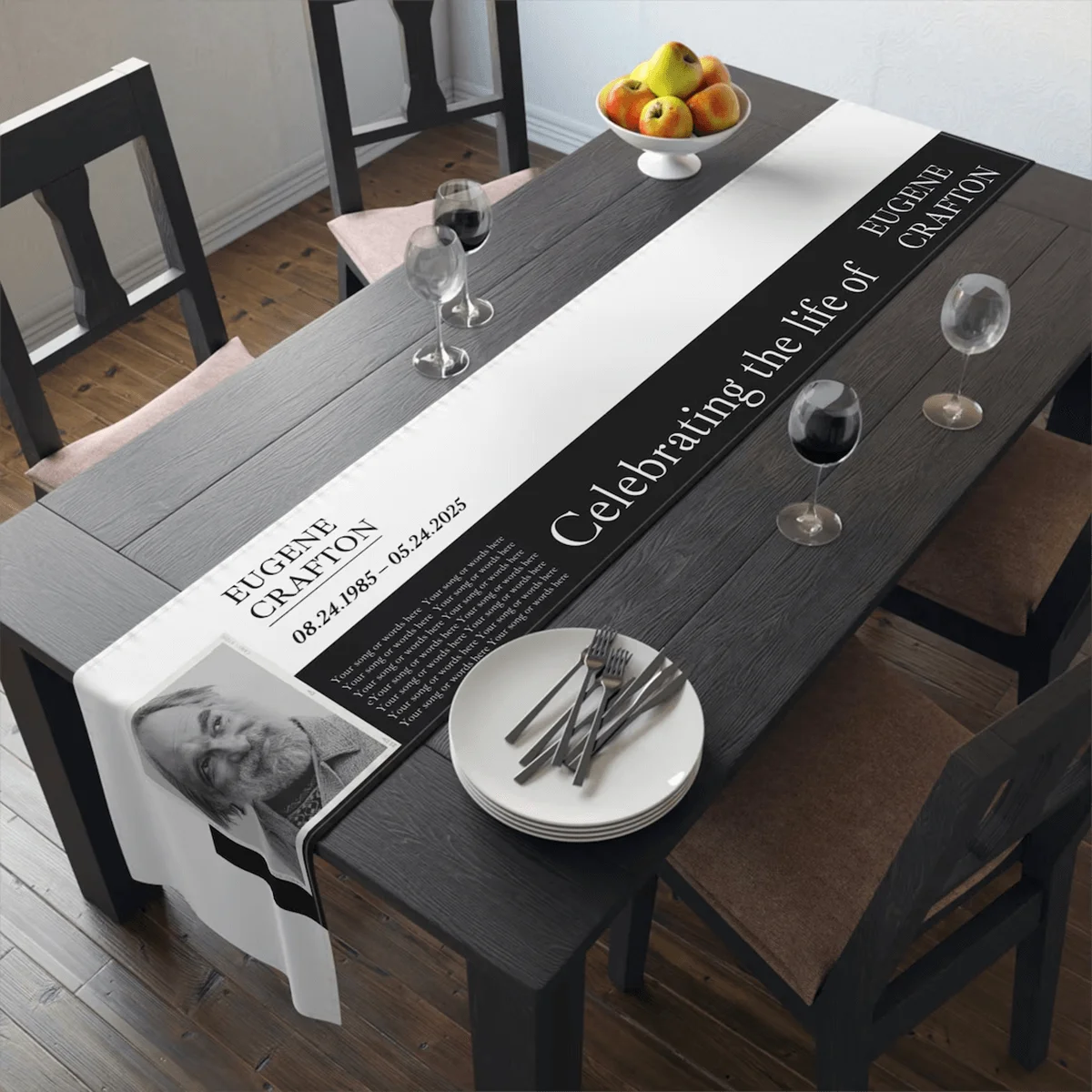 Custom Table Runner