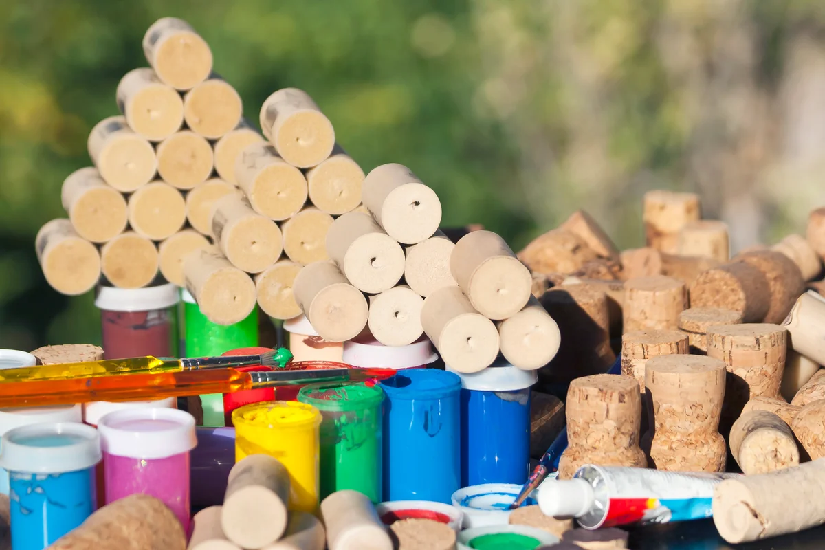 DIY wine cork craft