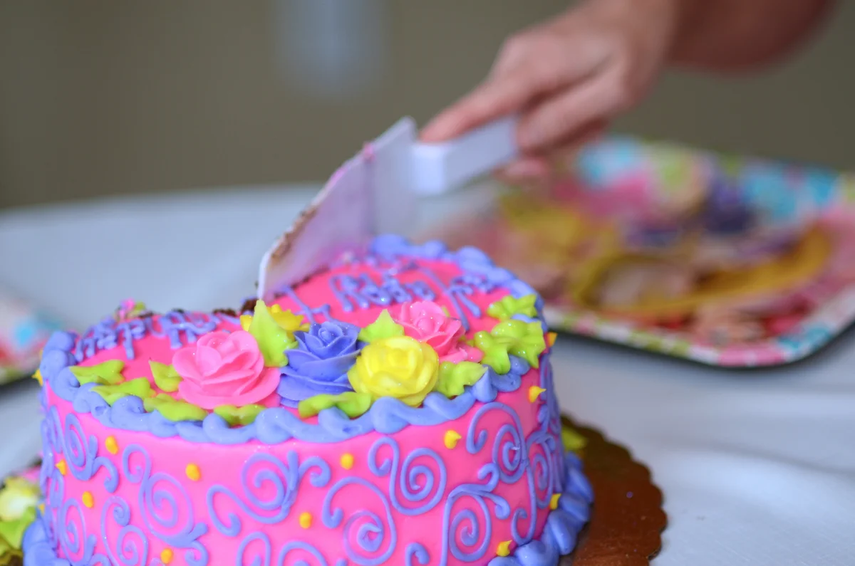 Neon cake