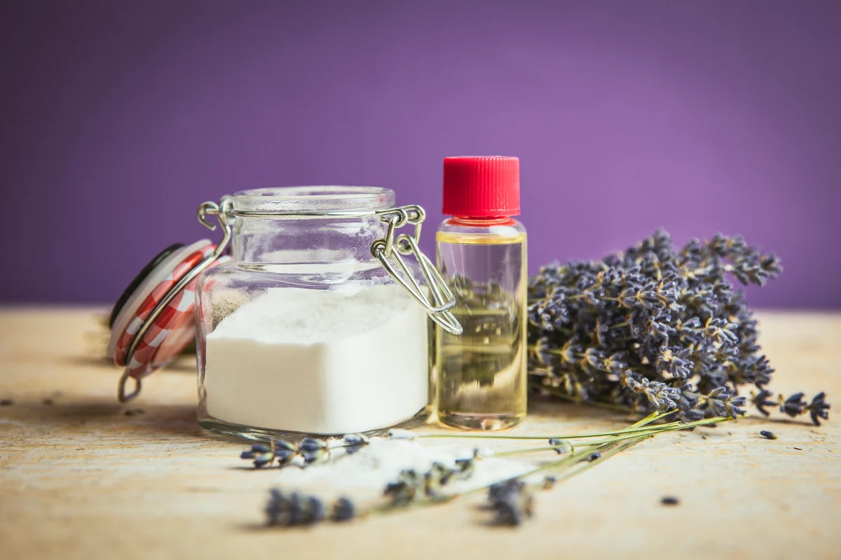 lavender and baking soda