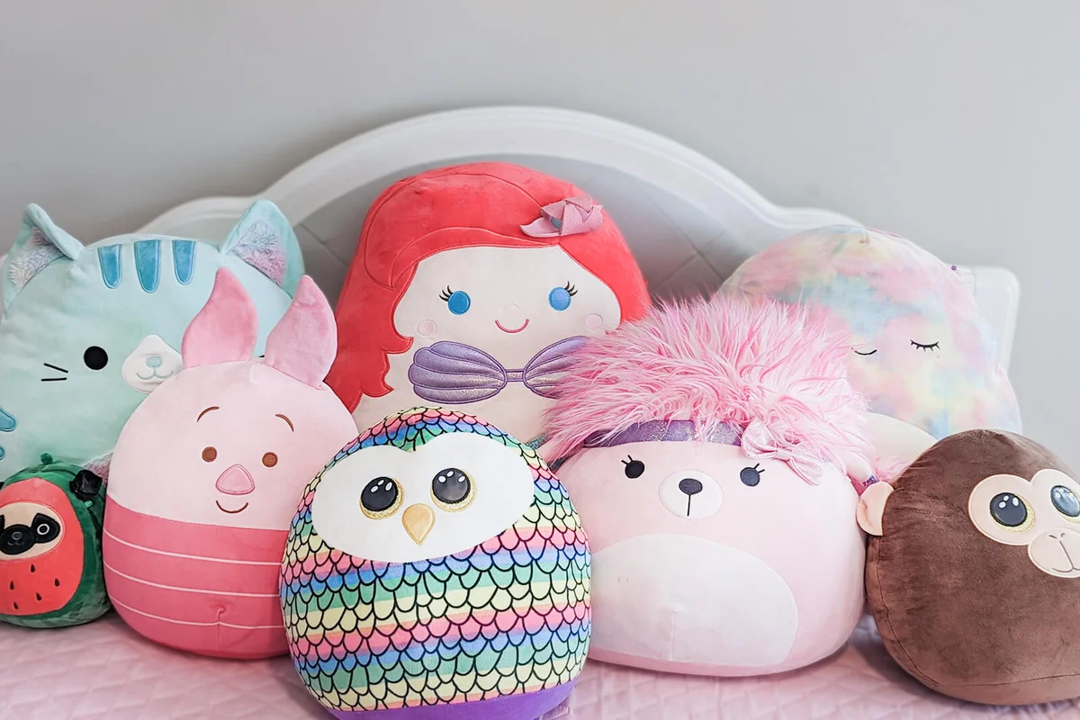 pile of squishmallows