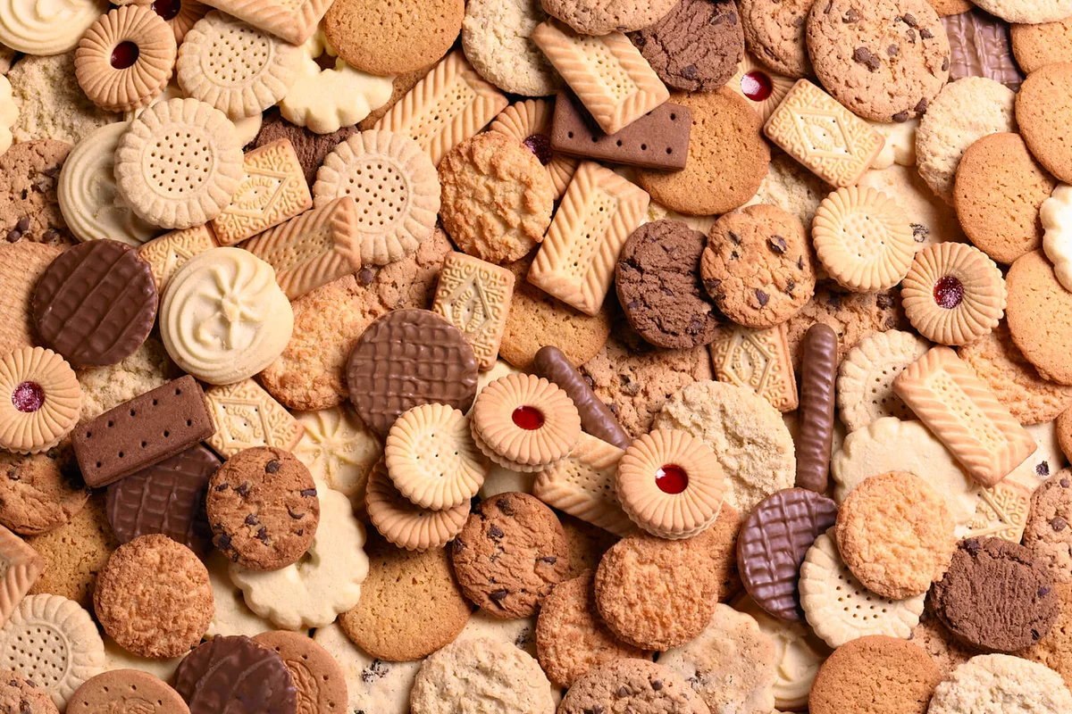 Assortment of cookies