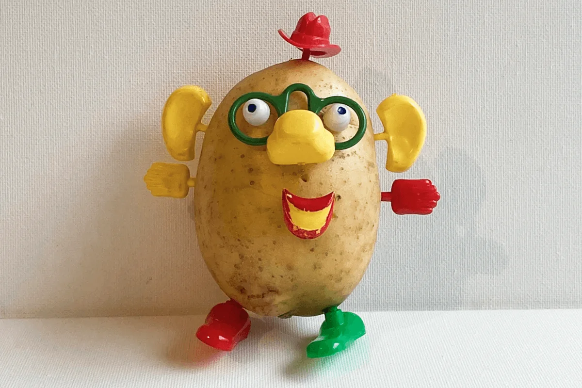 Original 1952 Mr Potato Head accessories