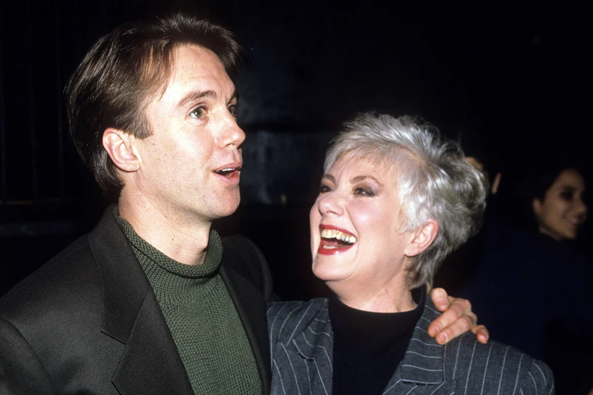 Shaun Cassidy and Shirley Jones at Limelight Club, New York, March 1, 1994