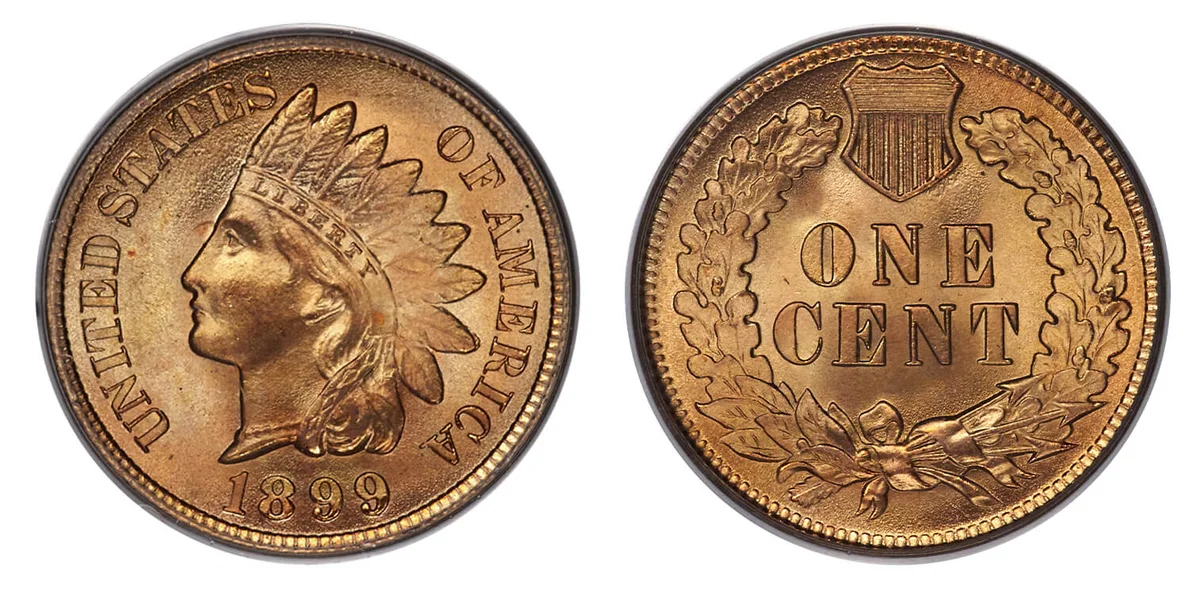 1899 Indian Head Cent - MS68