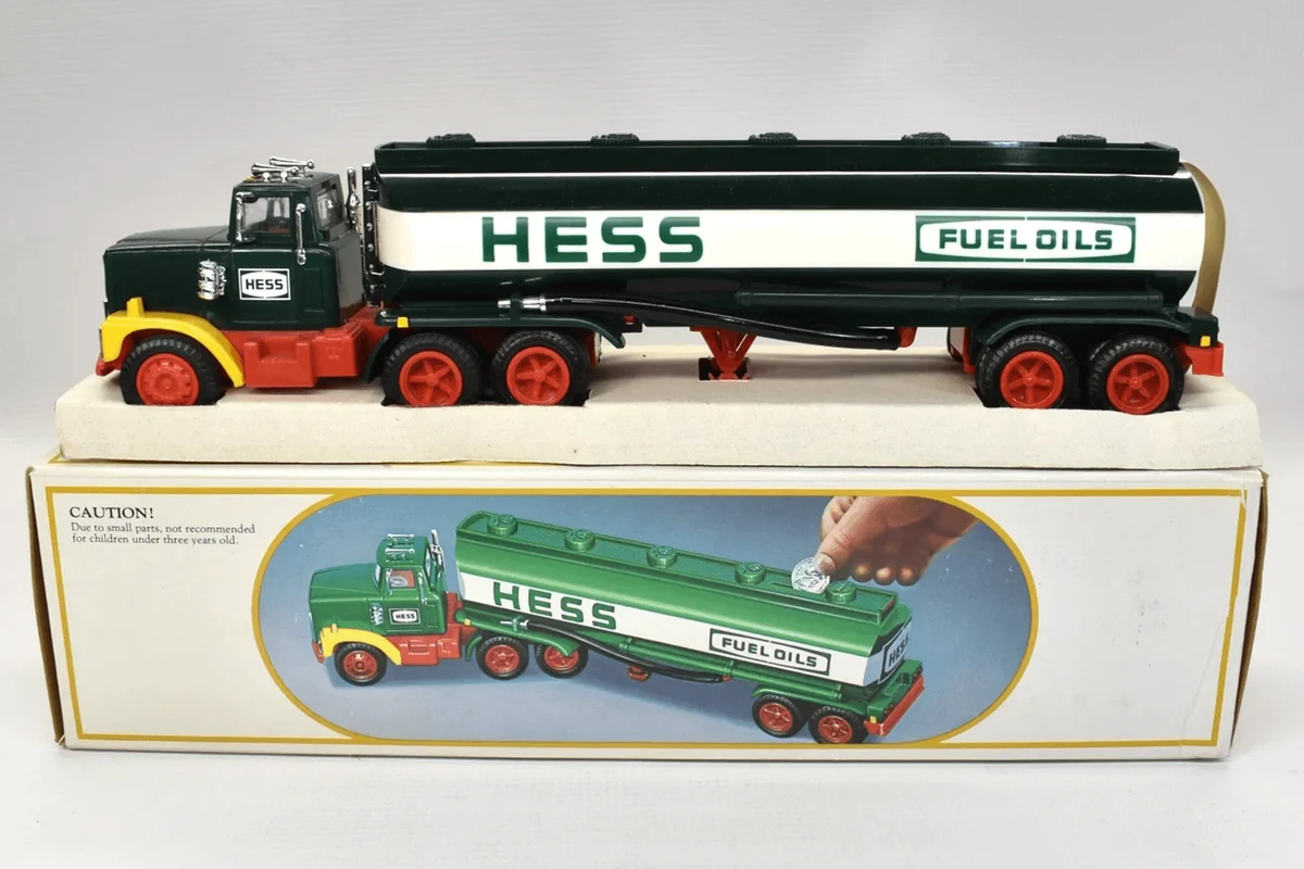 HESS Toy Truck Bank 1984 Tanker Gas Oil
