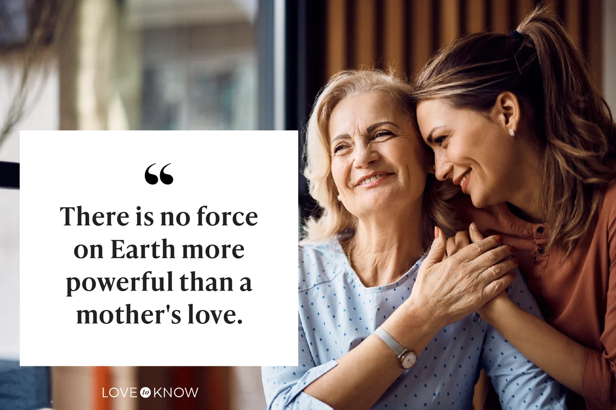 woman enjoying in daughter's affection on Mother's day