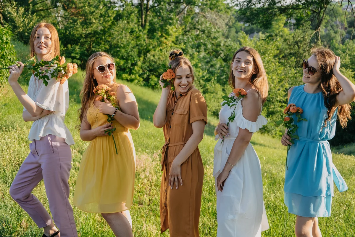 nontraditional bridesmaids