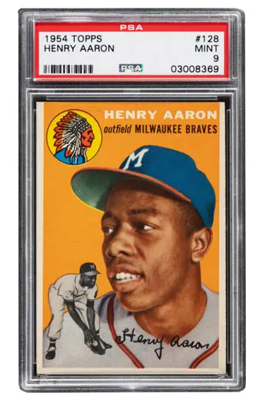 1954 Topps Hank Aaron