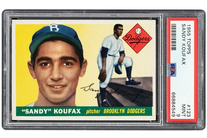 1955 Topps Sandy Koufax