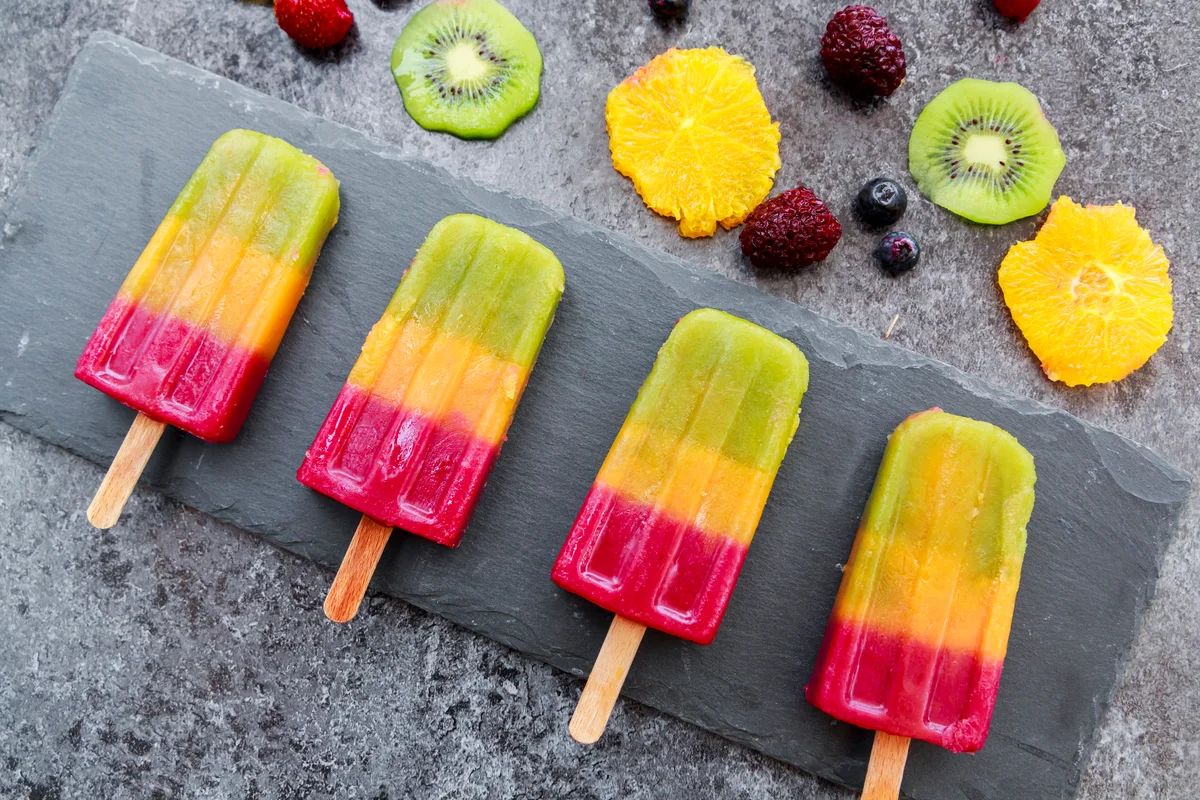 fruity popsicles