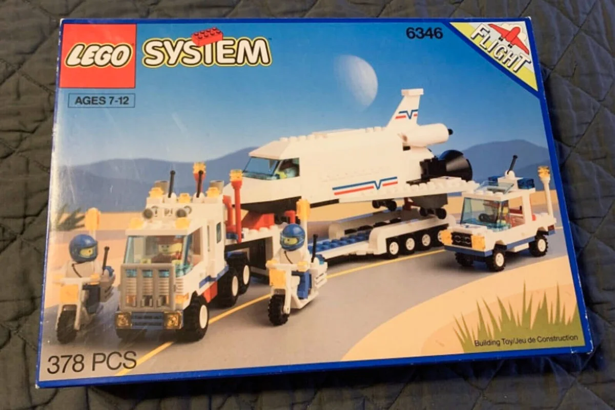Vintage Lego Space Shuttle Launch Crew Set 6346