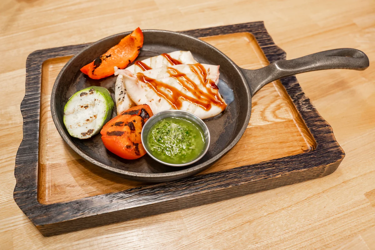 grilled squid