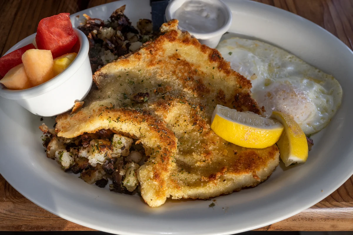 Calamari steak