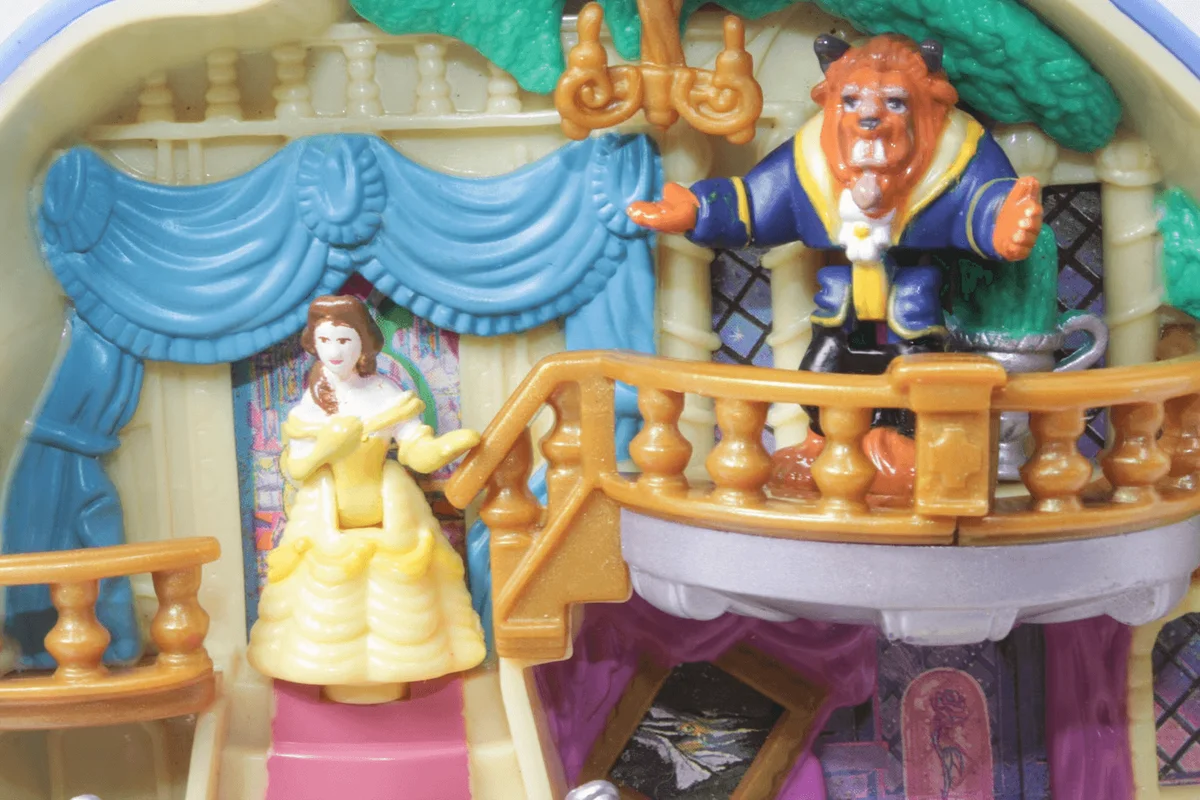 1995 Polly Pocket Disney Beauty and the Beast