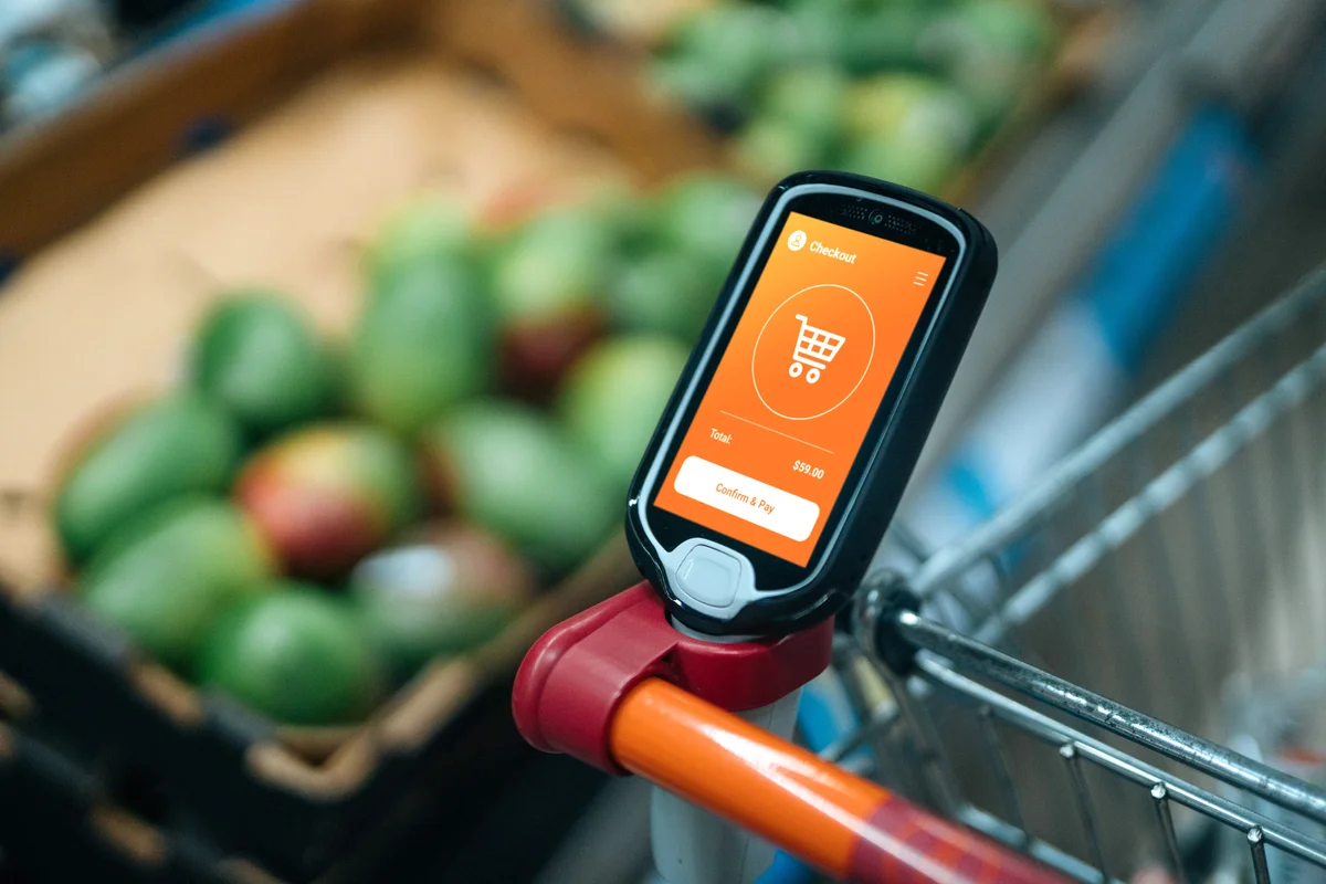Grocery Shopping With A Smart Handset