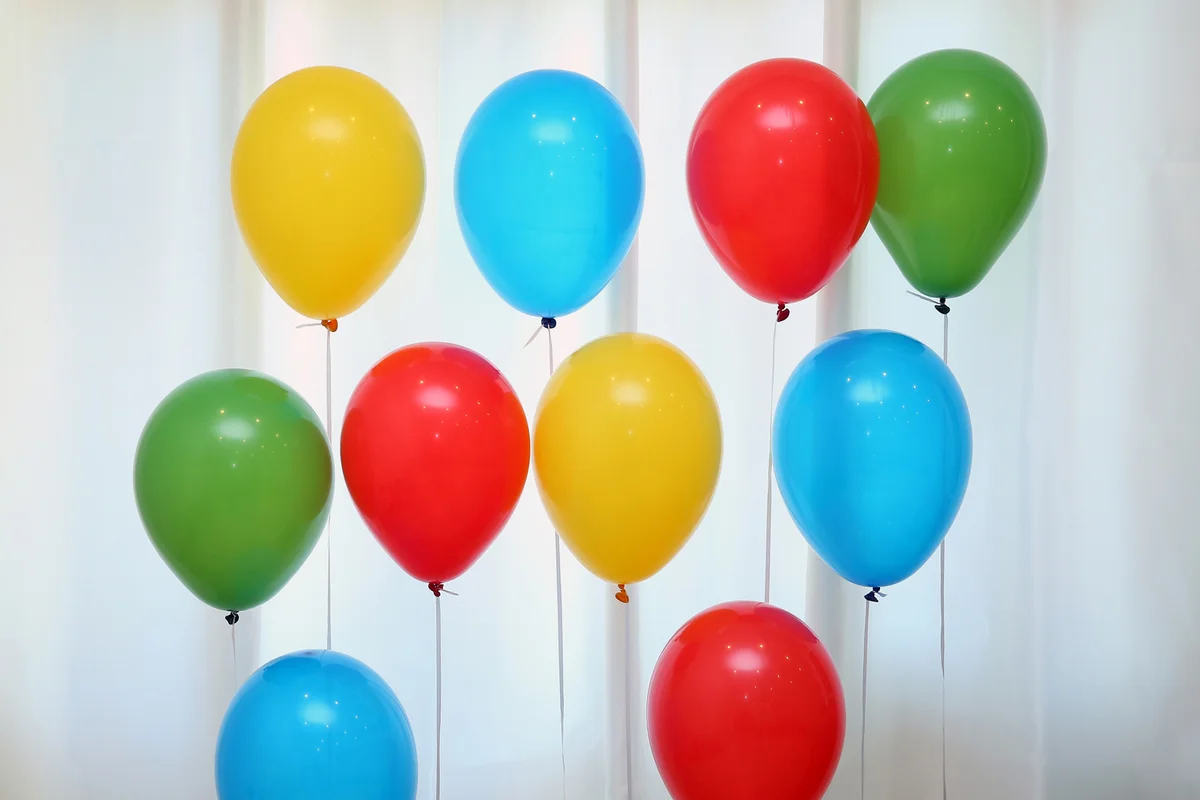 Children's party balloons