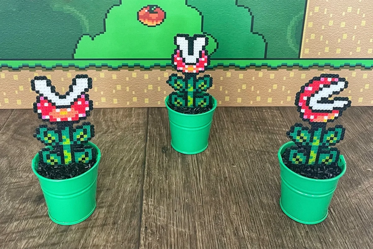 Piranha Mario Plant in Warp Tube