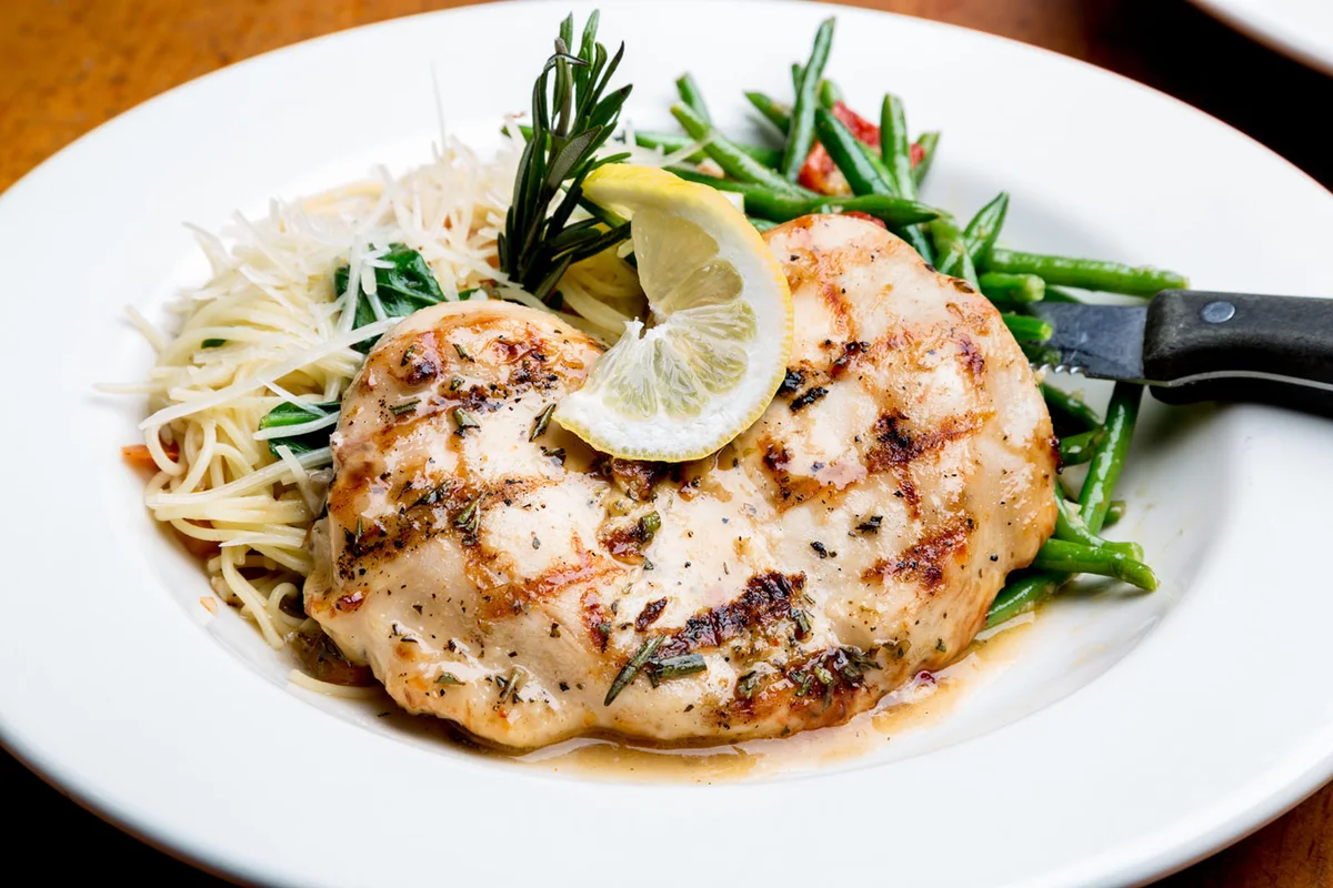 Grilled Chicken and Pasta