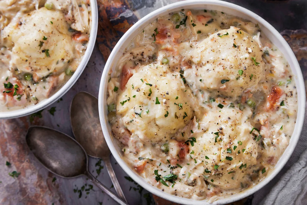 Creamy Chicken and Dumplings
