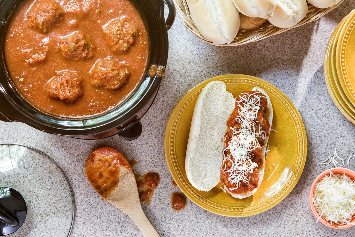 Homemade Meatball Grinder