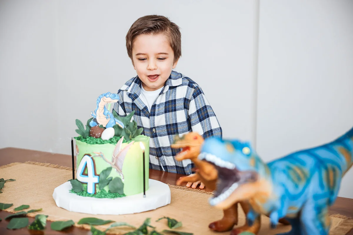 Birthday party for cute child