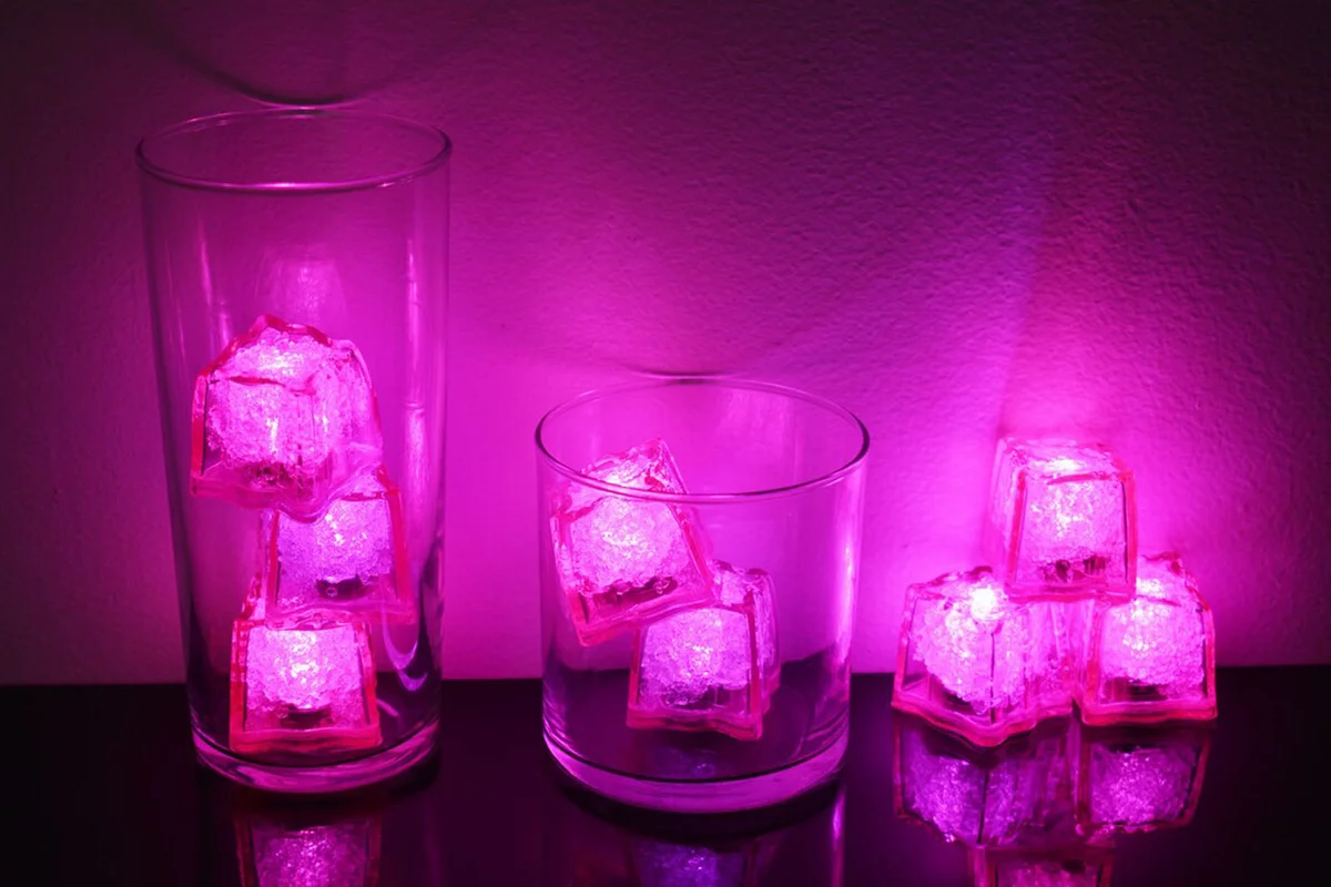 Litecubes 3 Mode Jewel Color Tinted Pink