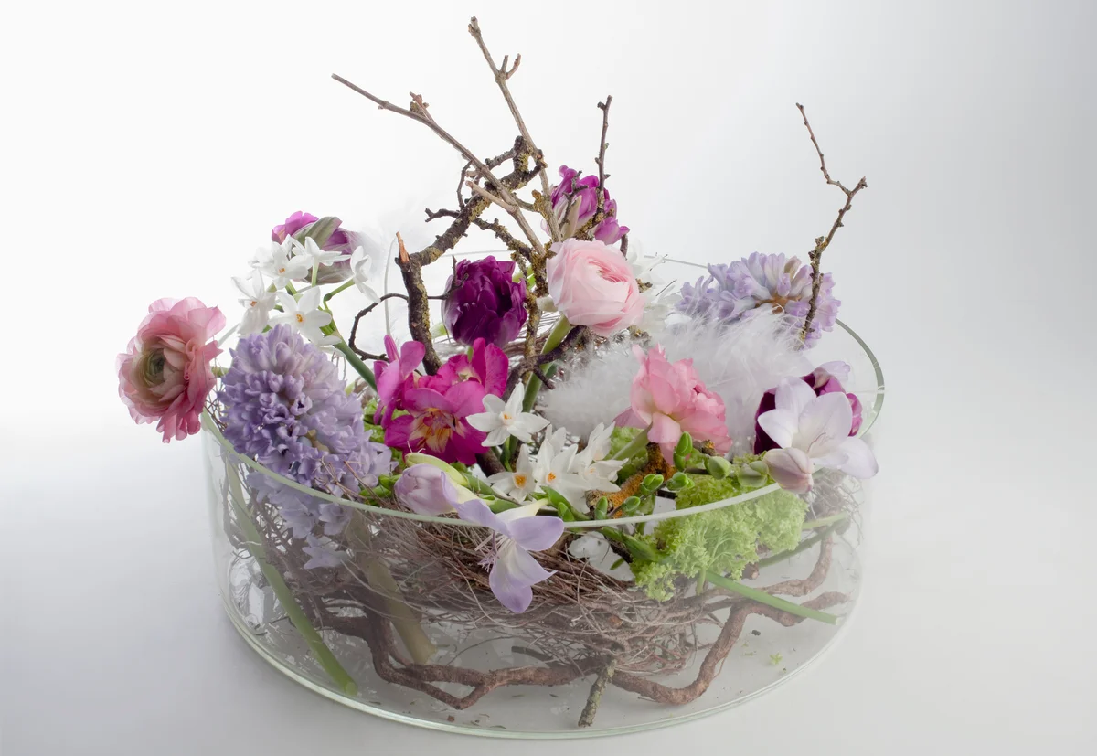 floral bowl
