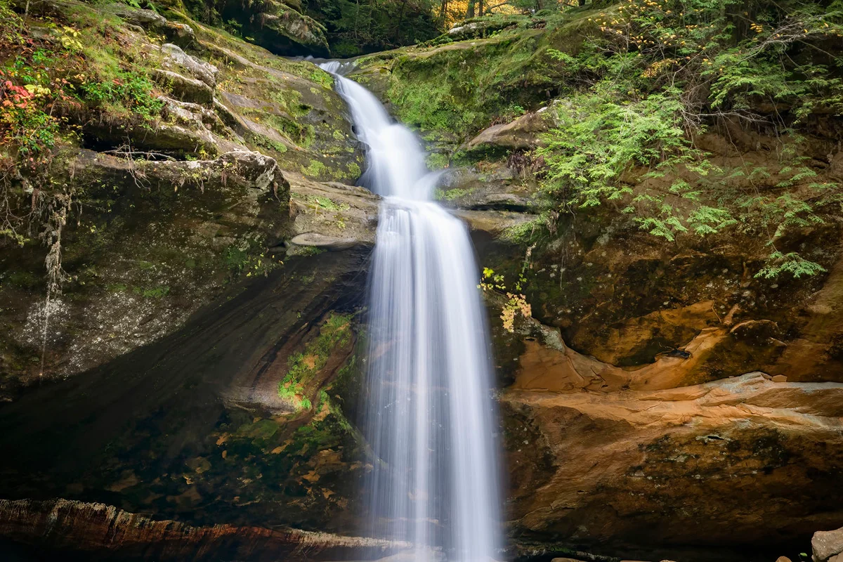 Old Mans Cave Lower Falls
