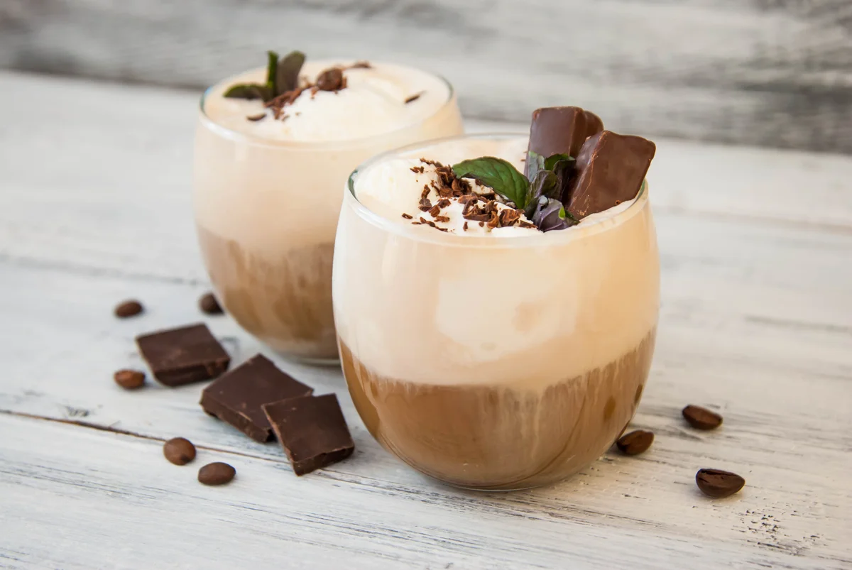mocha coffee drinks