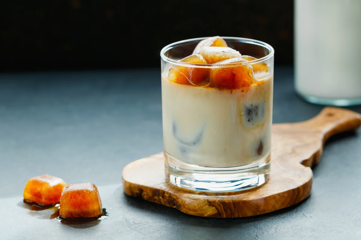 caramel iced coffee