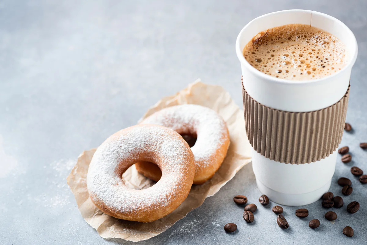 coffee and donuts