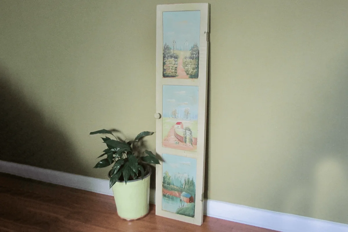 Art-Painted Cabinet Door Scenic door panel