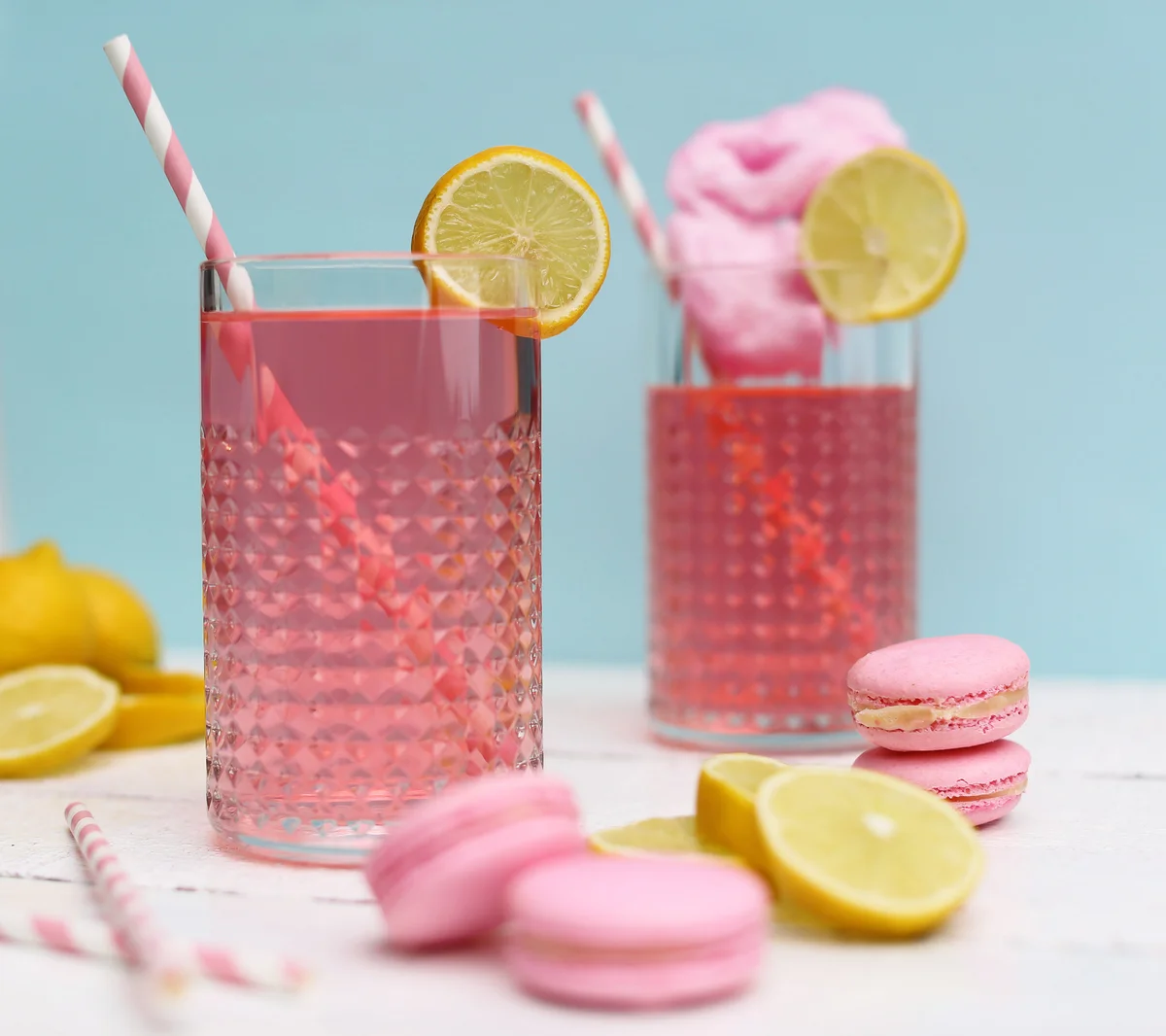 pretty in pink mocktail