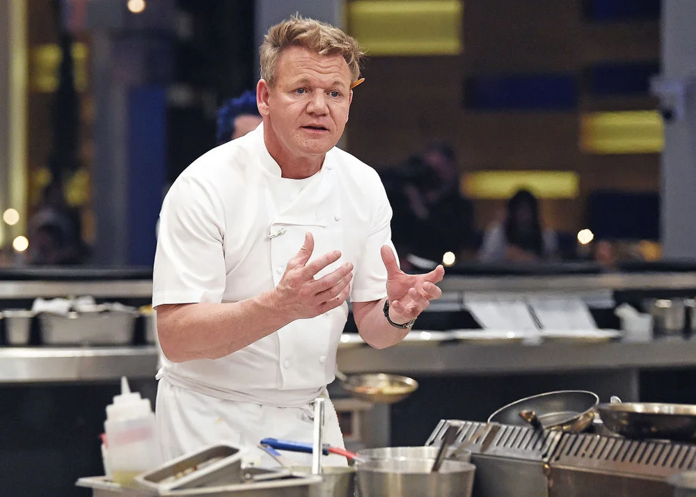HELL'S KITCHEN: Chef/host Gordon Ramsay in the "Metal & Marina episode of HELL'S KITCHEN airing Thursday, Feb. 11 (8:00-9:00 PM ET/PT) on FOX.