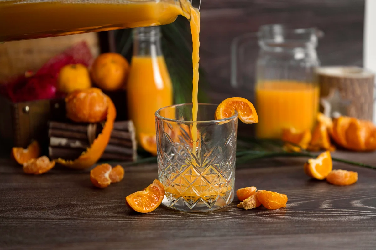 old-fashioned bourbon slush