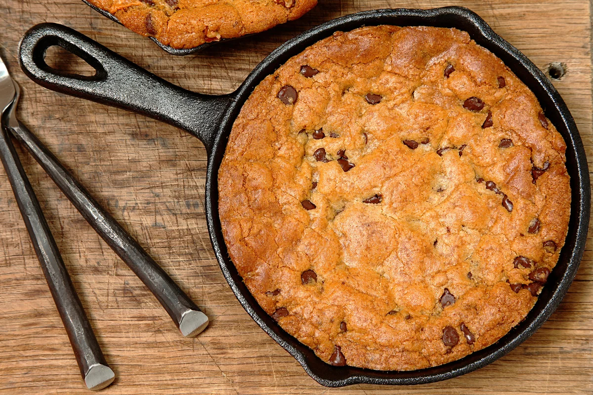 Gluten Free Chocolate Chip Skillet Cookie