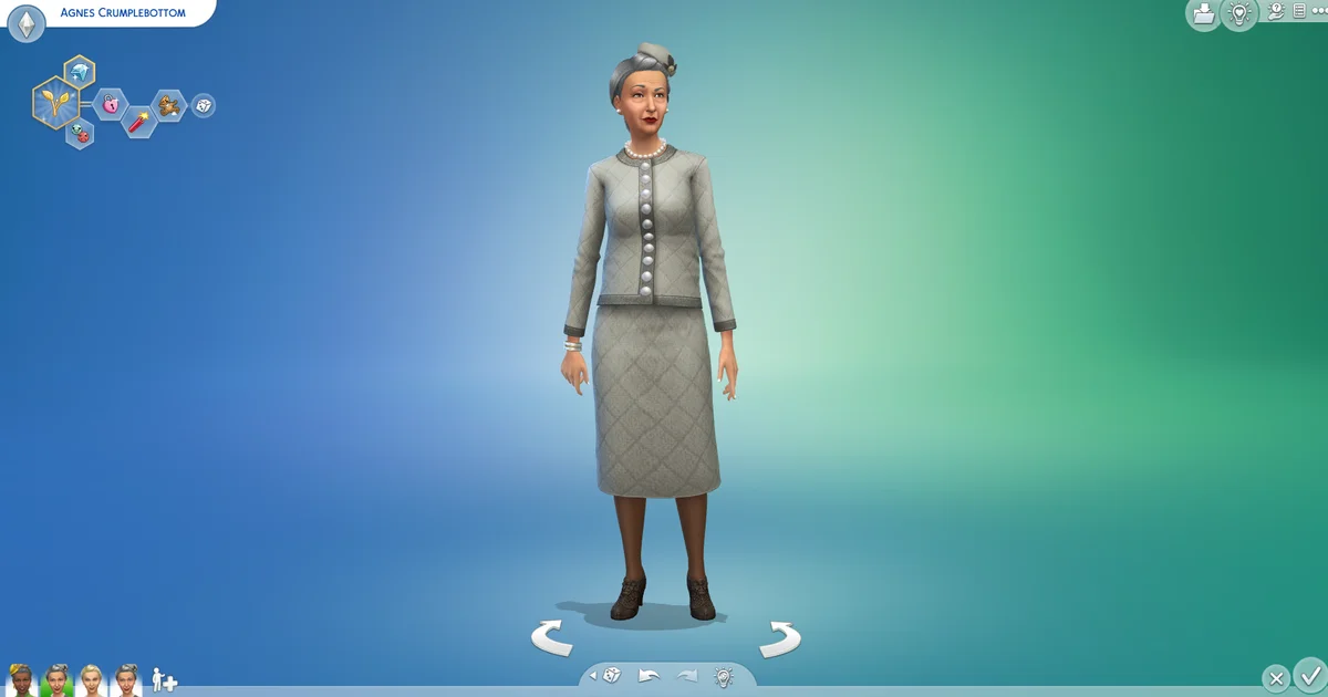 Screenshot of Sims Game