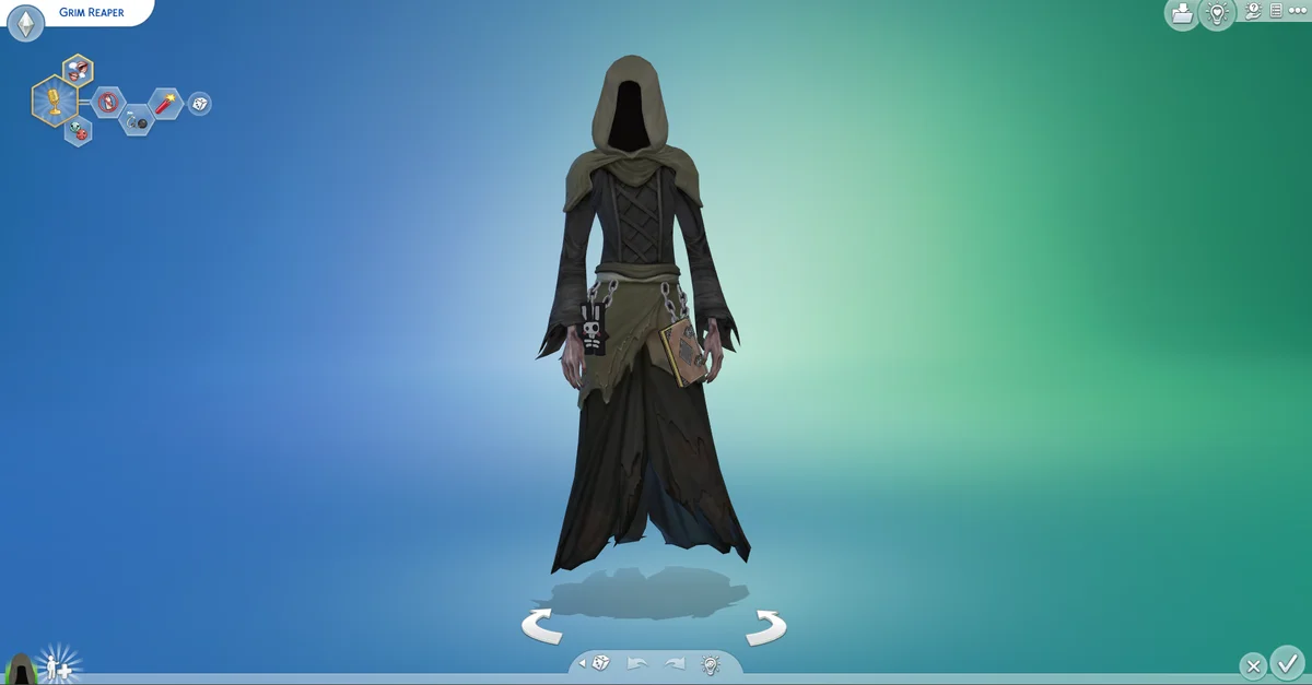 Screenshot of Sims Game