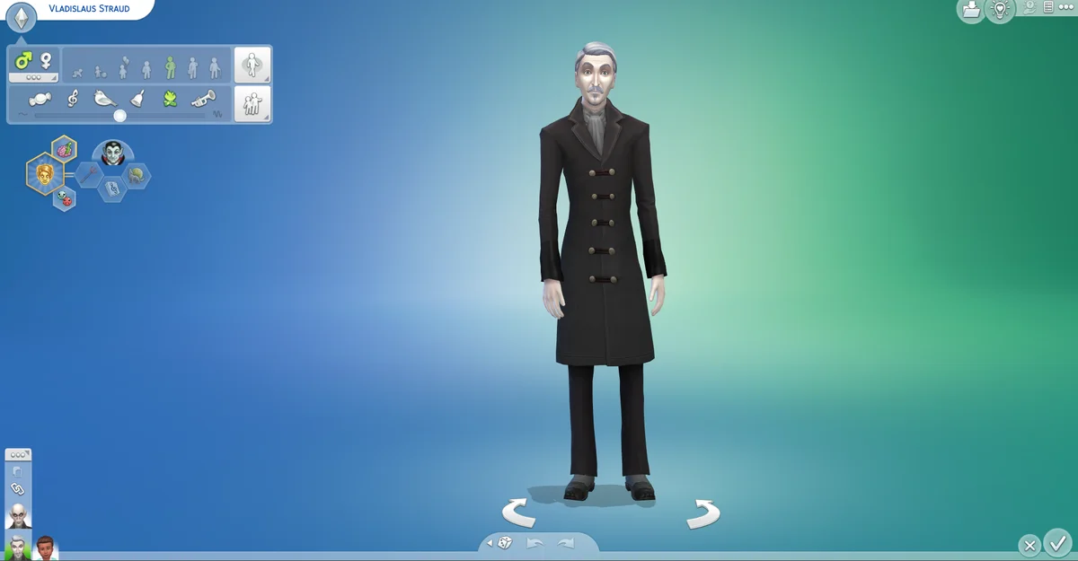 Screenshot of Sims Game
