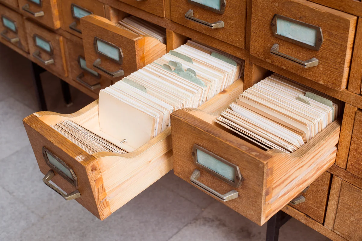 Library Card Archive