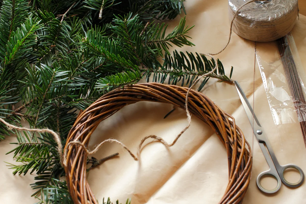 wreath making supplies