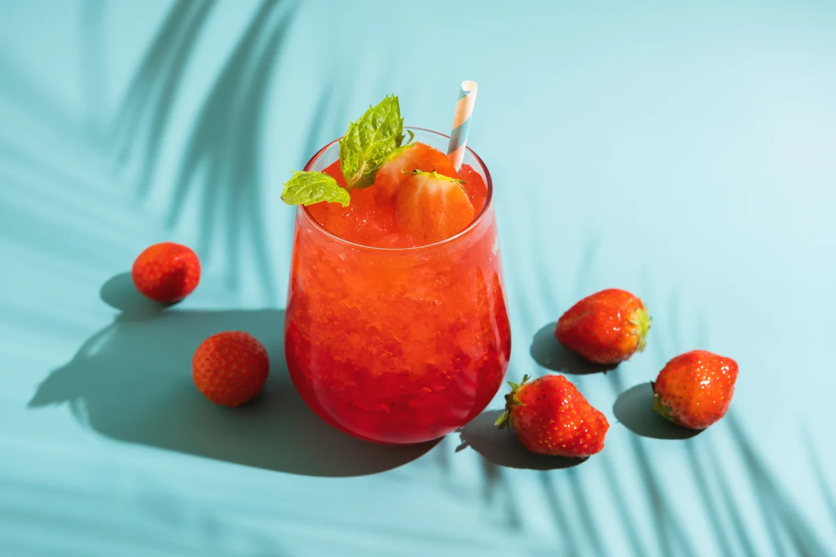 strawberry soda