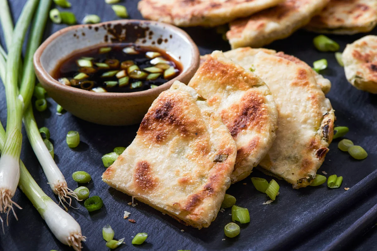 Chinese Scallion Pancakes