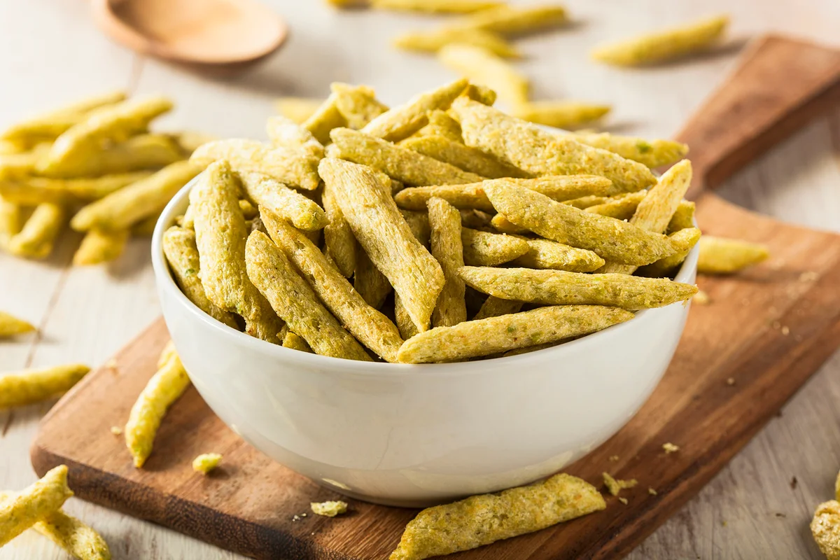 Healthy Organic Snap Pea Chips