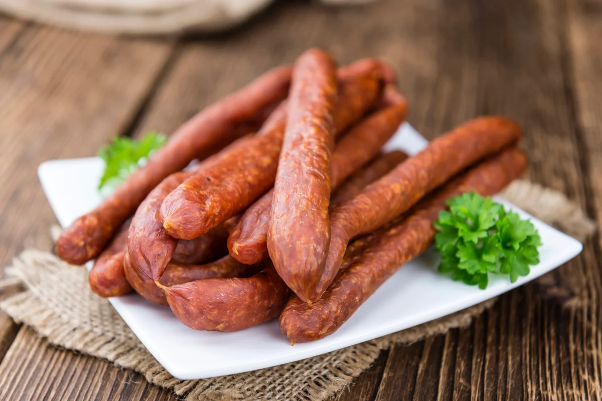 Chilli flavoured Sausages