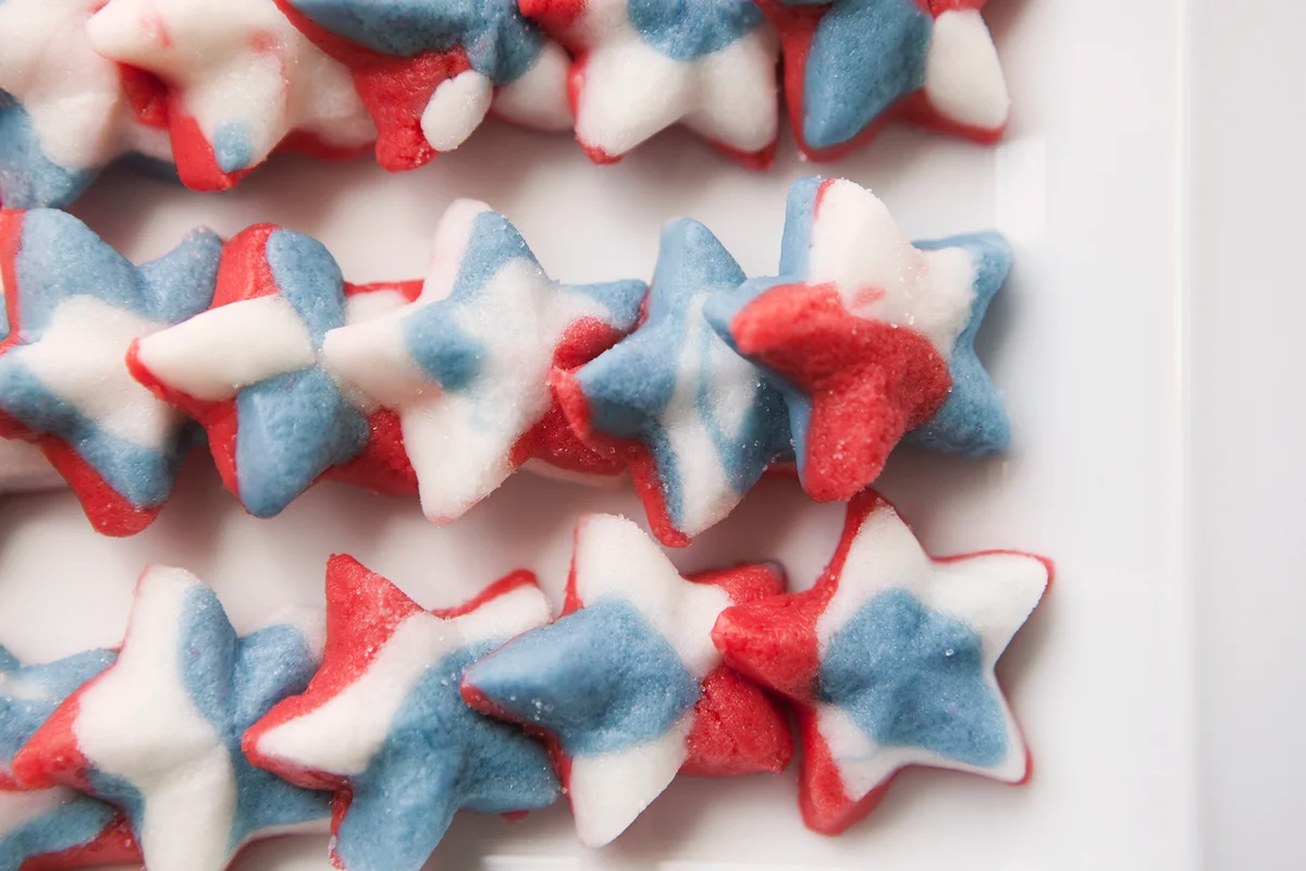 Mint Stars Cookies