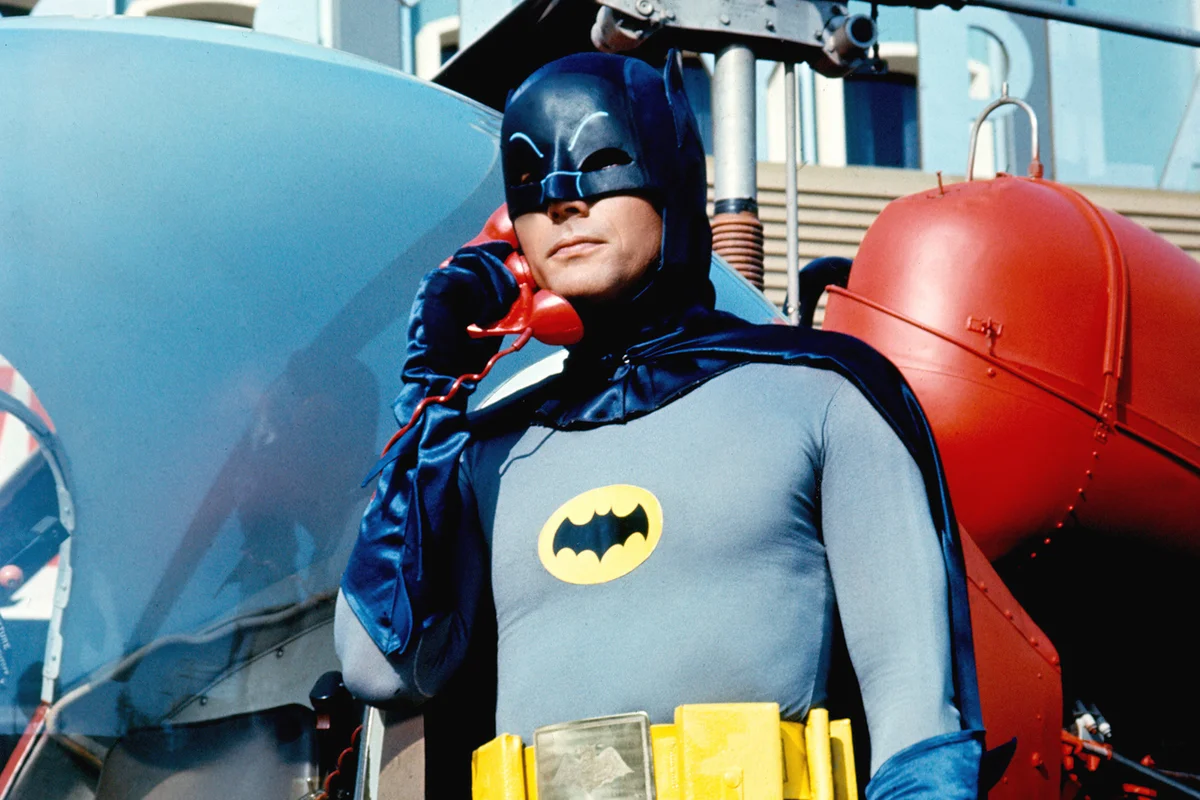 Adam West as Bruce Wayne/Batman in the movie 'Batman', 1966 - Getty Editorial