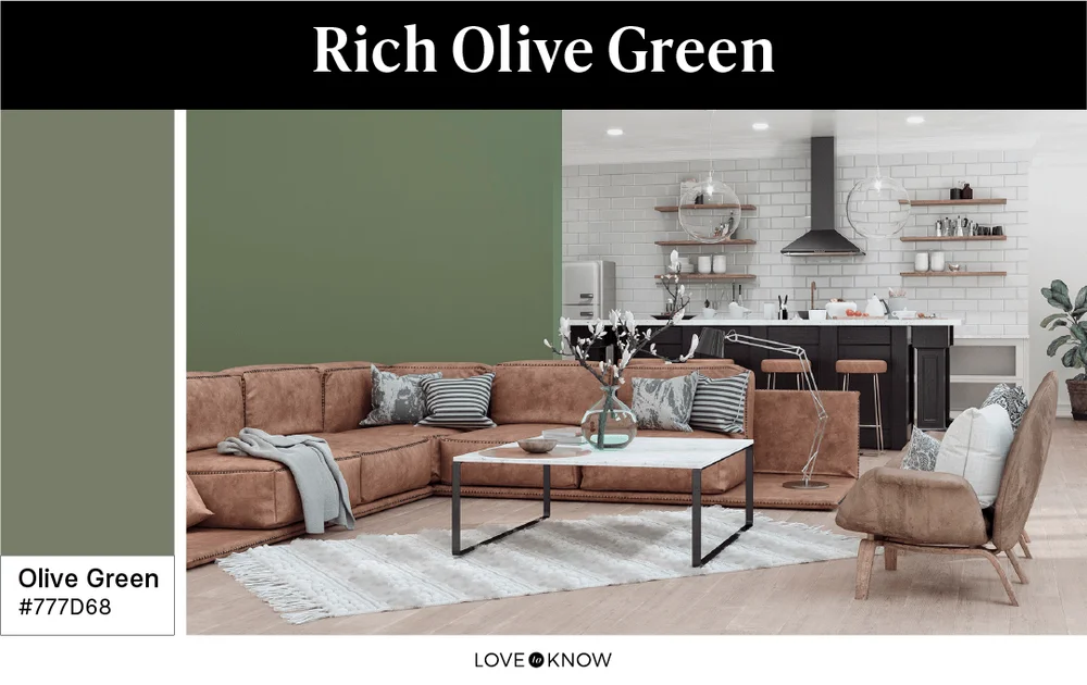 Rich Olive Green