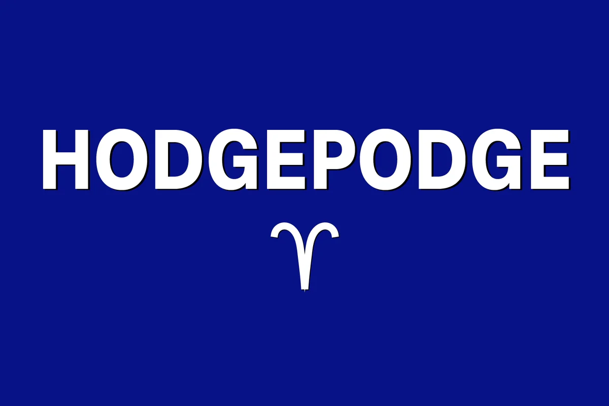 Aries: Hodgepodge
